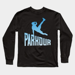 Parkour Freerunner Free Run Athlete Long Sleeve T-Shirt